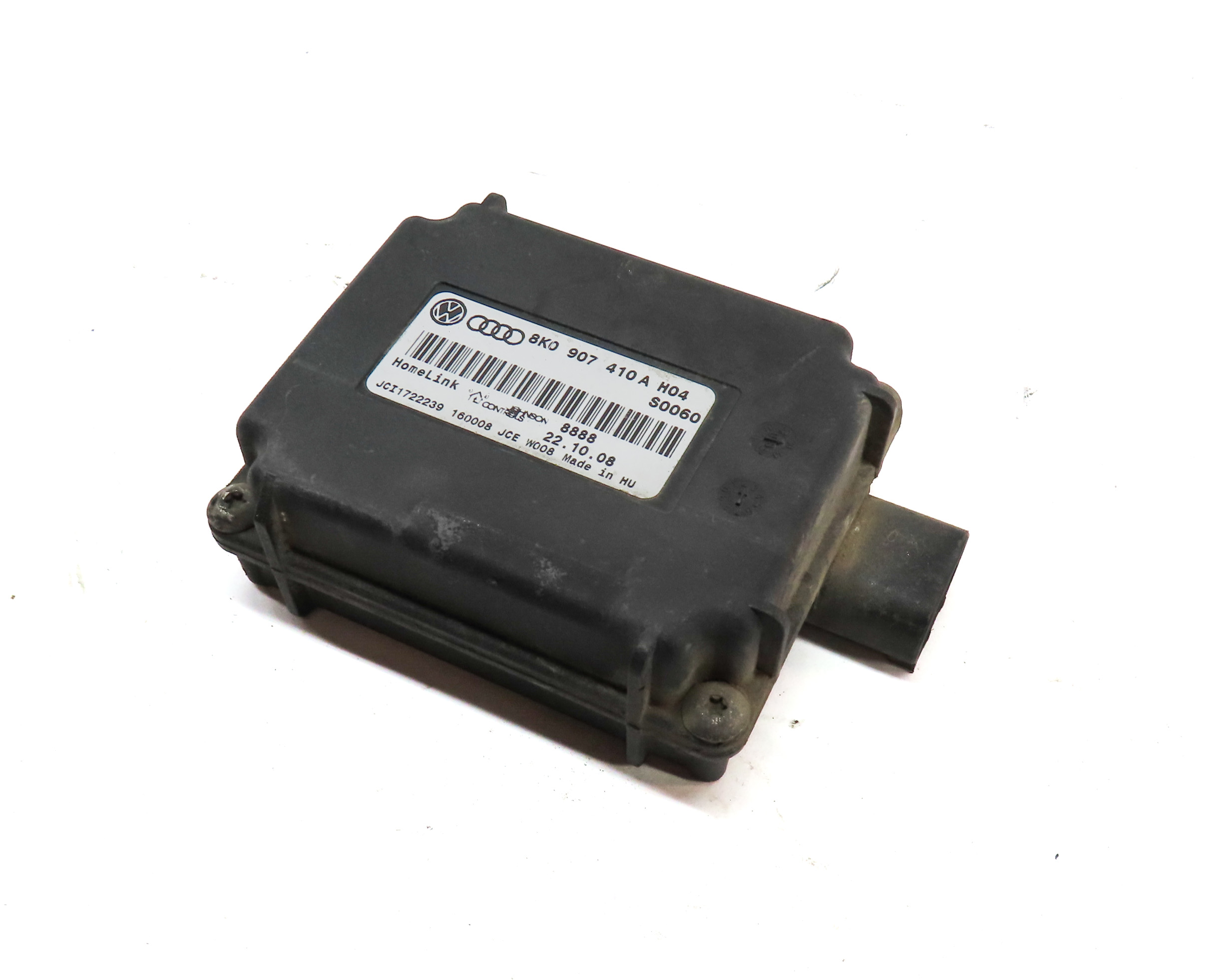 2009 AUDI S5 (B8 8T) GARAGE DOOR OPENER HOMELINK CONTROL MODULE — exact item pictured